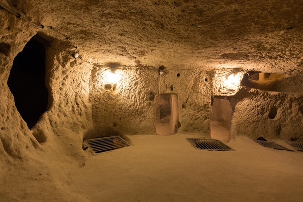 Derinkuyu cave underground city Cappadocia