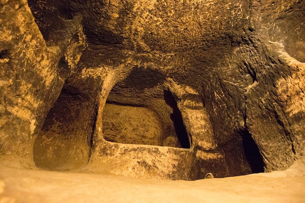 Derinkuyu cave underground city cappadocia