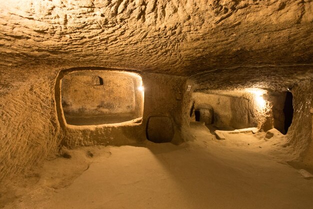 Derinkuyu cave underground city Cappadocia