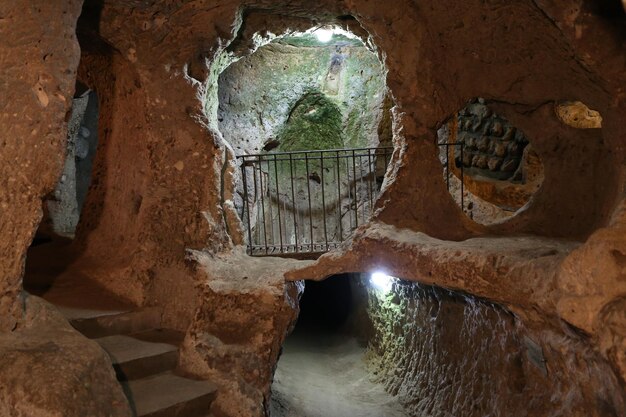 Derinkuyu Underground City in Cappadocia