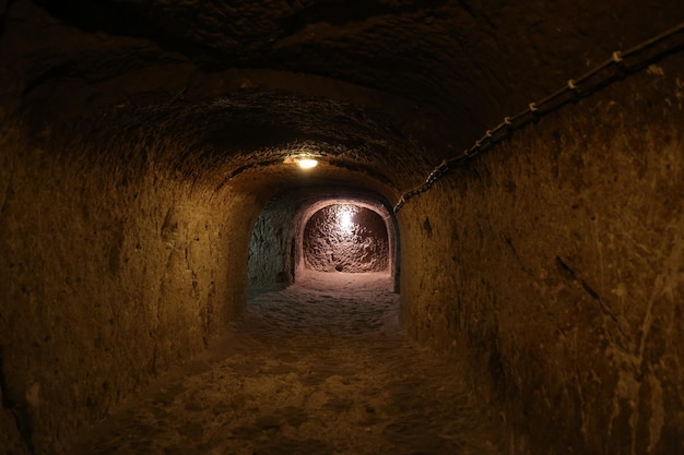 Derinkuyu Underground City in Cappadocia