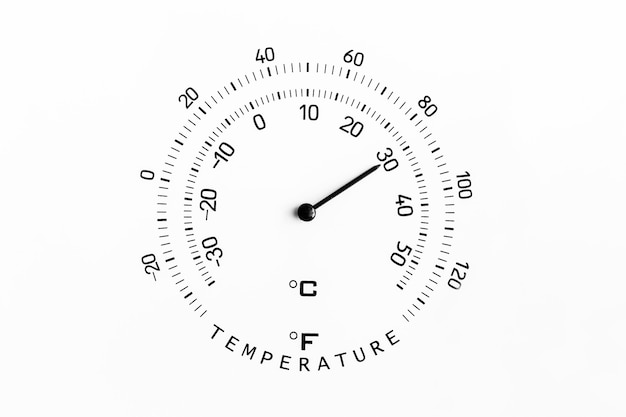 Foto dertig graden celsius