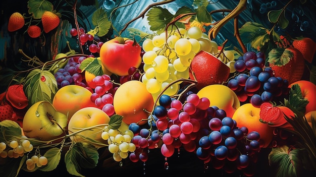 Describe the taste of an imaginary fruit in vivid detail