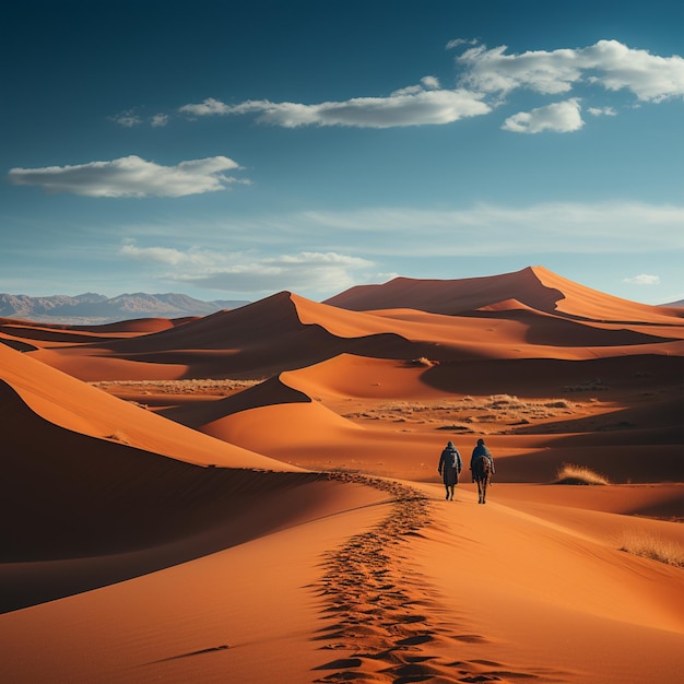 desert and camel wallpaper