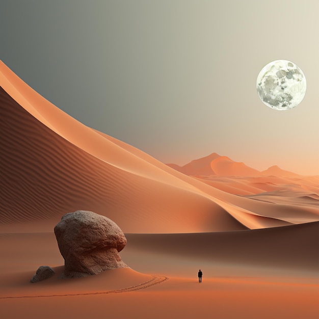 desert and camel wallpaper