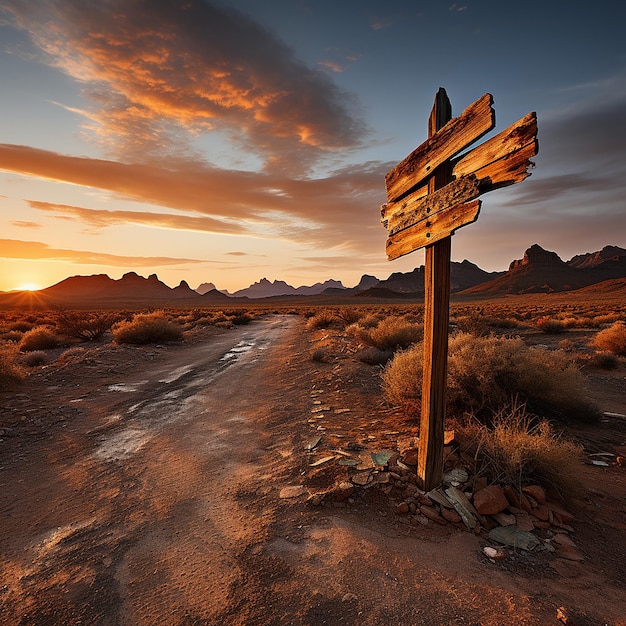 Desert Crossroads The Point of No Return