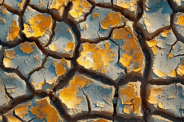 Структура почвы пустынной засухи