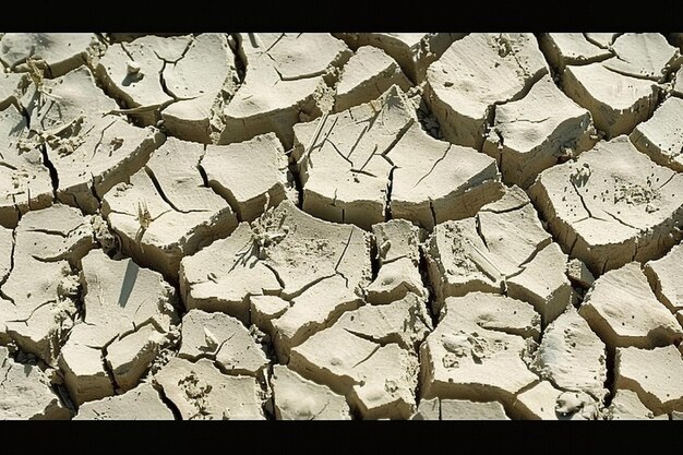 Desert dryness A cracked perspective