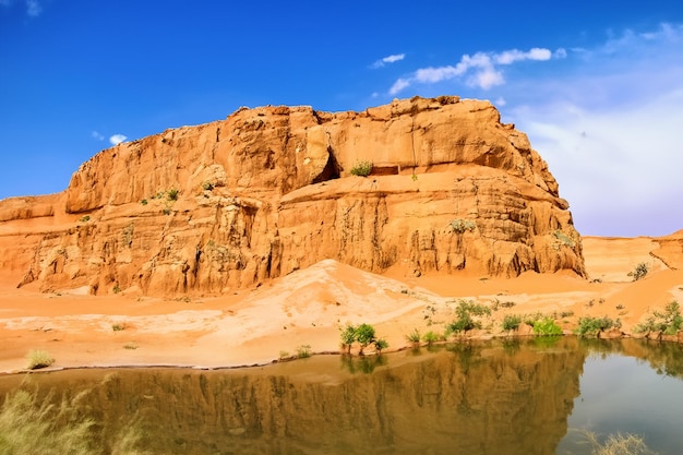 Photo desert landscape background