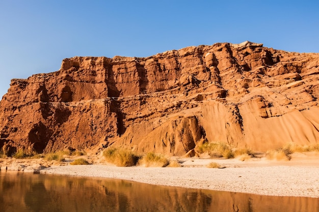 Photo desert landscape background