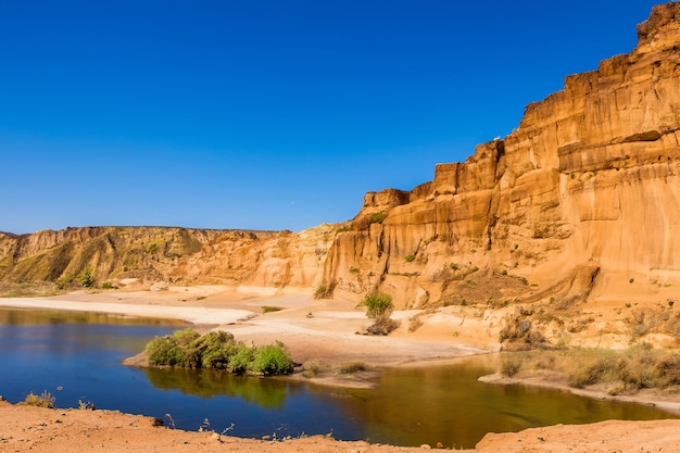 Photo desert landscape background