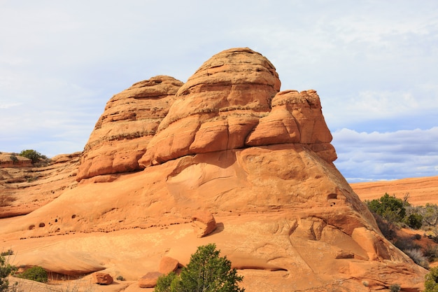 Desert landscape in the spring, Utah, USA.