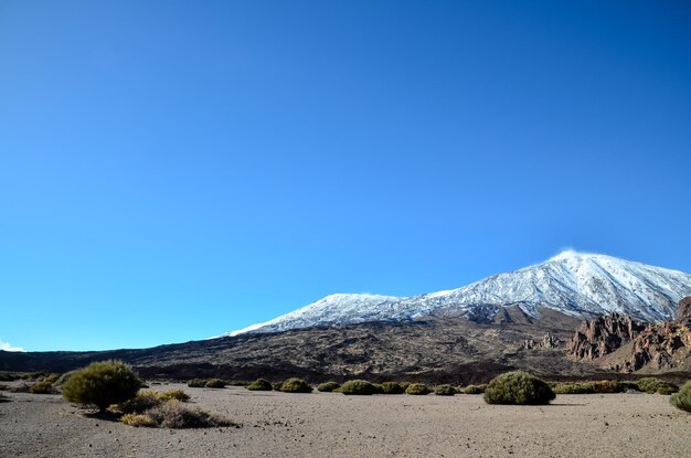 Volcan Teide 국립 공원의 사막 풍경