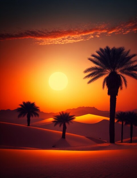 Desert landscape