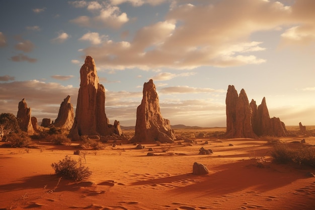 Desert Landscapes in Australia