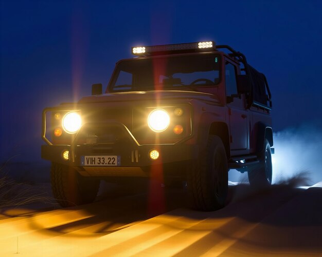 Desert Night Drive (nachtelijke rit in de woestijn)
