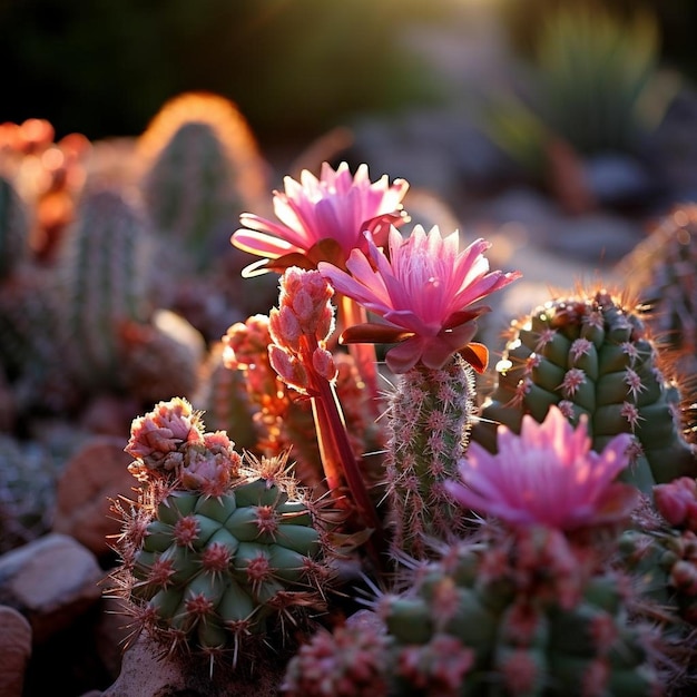 Desert Oasis Cacti in Harmony Cactus Photo