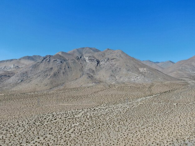 Desert of Ridgecrest, Californië, VS