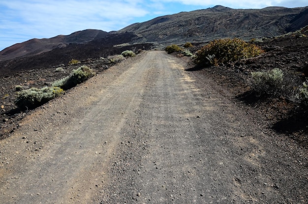 砂漠の道路