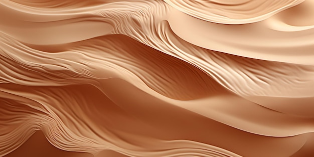 Desert Sand Texture Background Sand Dunes Generative AI