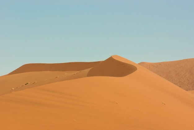 Desert of Sossusvlei in Namibia