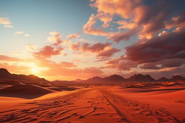 Desert Sunrise Serenity