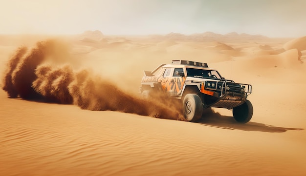 Desert tours car ai generate