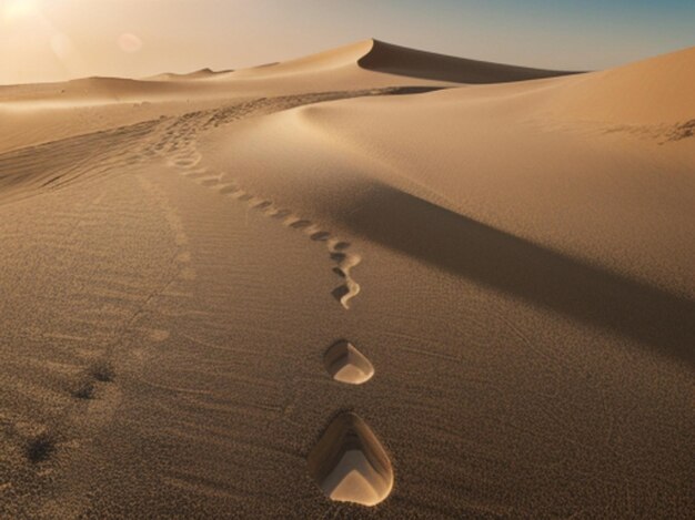 Foto scene del deserto e paesaggi bellissimi