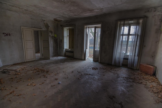 Deserted living room