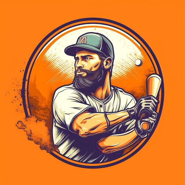 Foto disegno di baseball