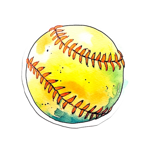 Foto disegno di baseball