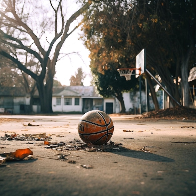 Photo design of basketball