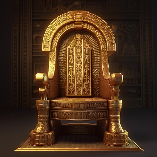 Design a beautifully stylish wooden royal throne chair photography