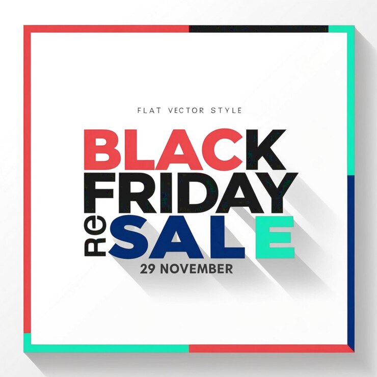 Photo design for black friday sale