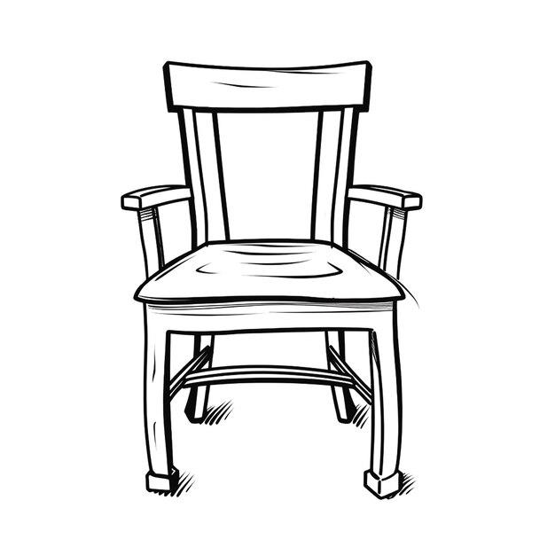 Foto progettazione della sedia