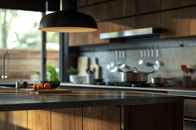 Design a contemporary kitchen with sleek handleles
