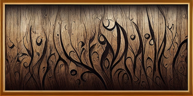 Foto design di sfondo in legno scuro. illustrazione 3d. struttura in legno marrone. struttura di legno astratta