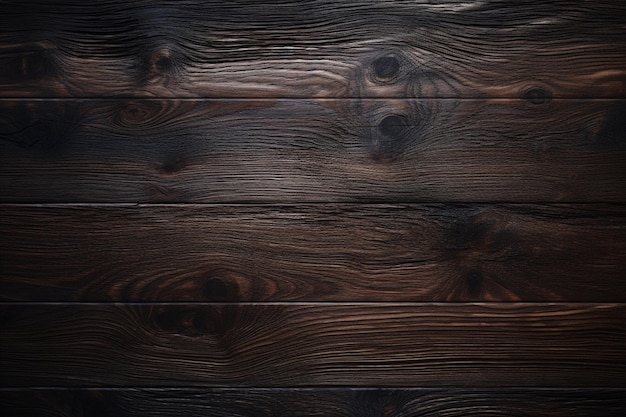 Photo design of dark wood background