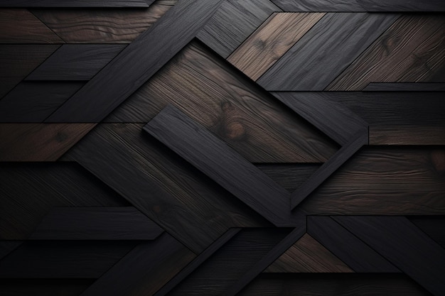 design of dark wood background