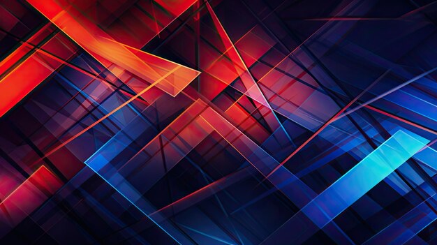 Photo design geometric lines background