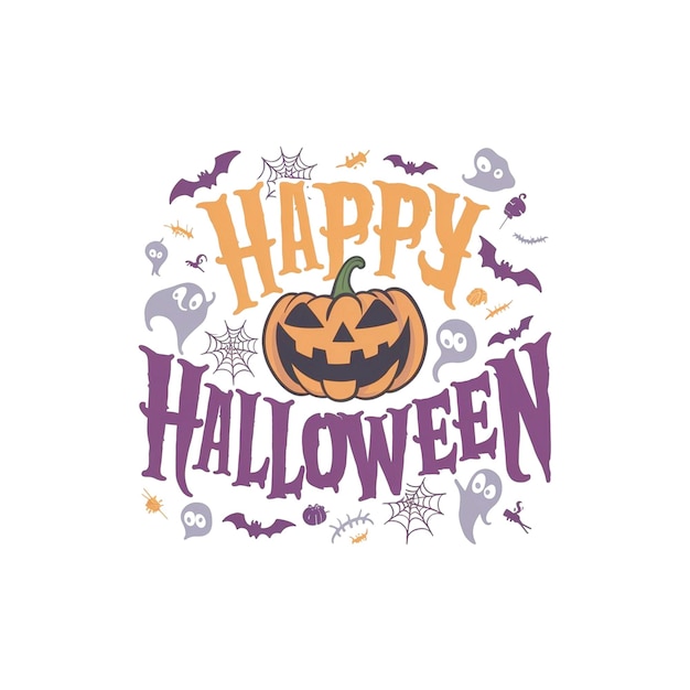 design for happy halloween