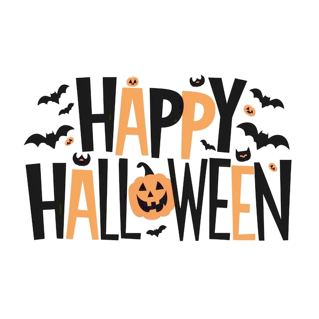 design for happy halloween