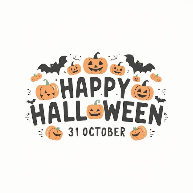 design for happy halloween