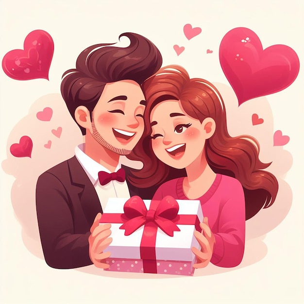 Design for Happy Valentine's Day Event