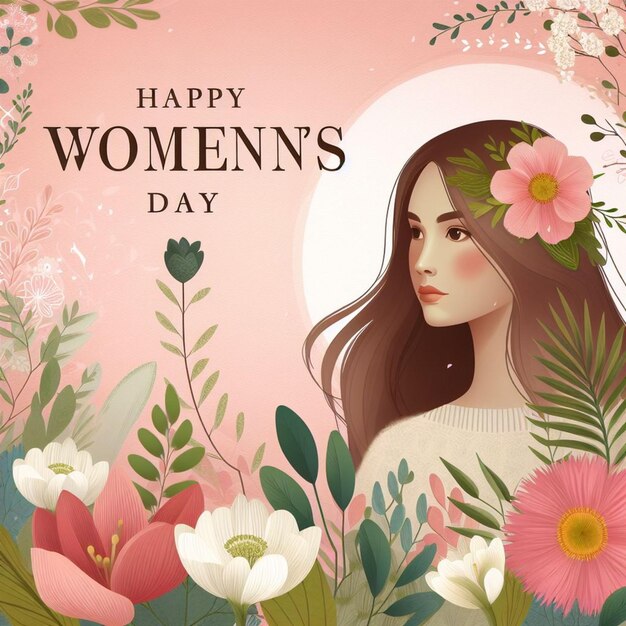 Design for happy womens day