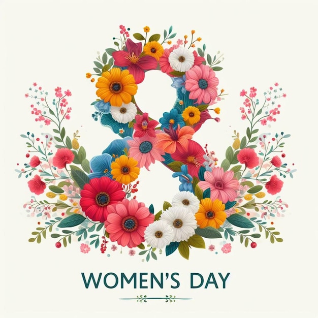 Design for happy womens day