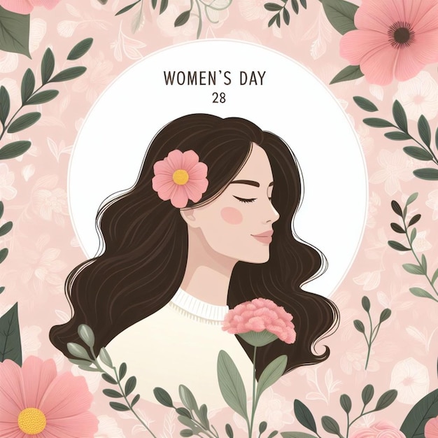 Design for happy womens day