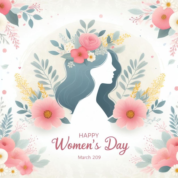 Design for happy womens day