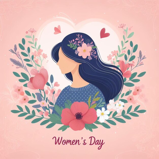Design for happy womens day