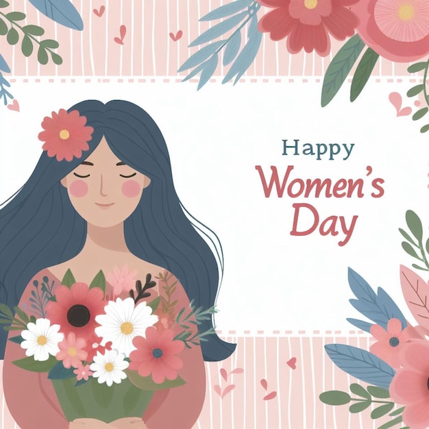 Design for happy womens day